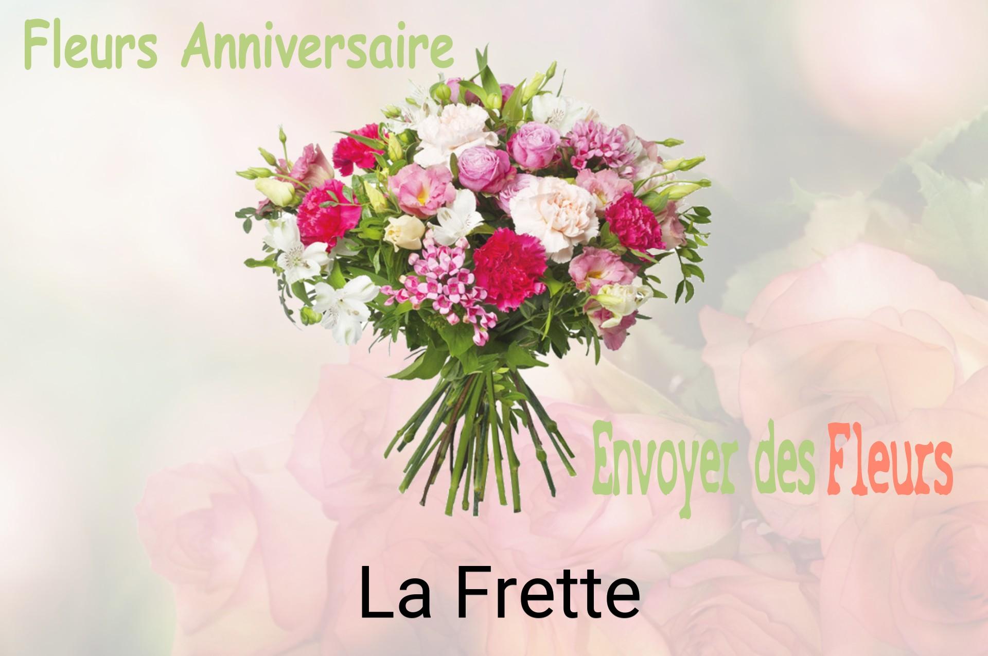 Bouquet de fleurs d’anniversaire livré à La Frette