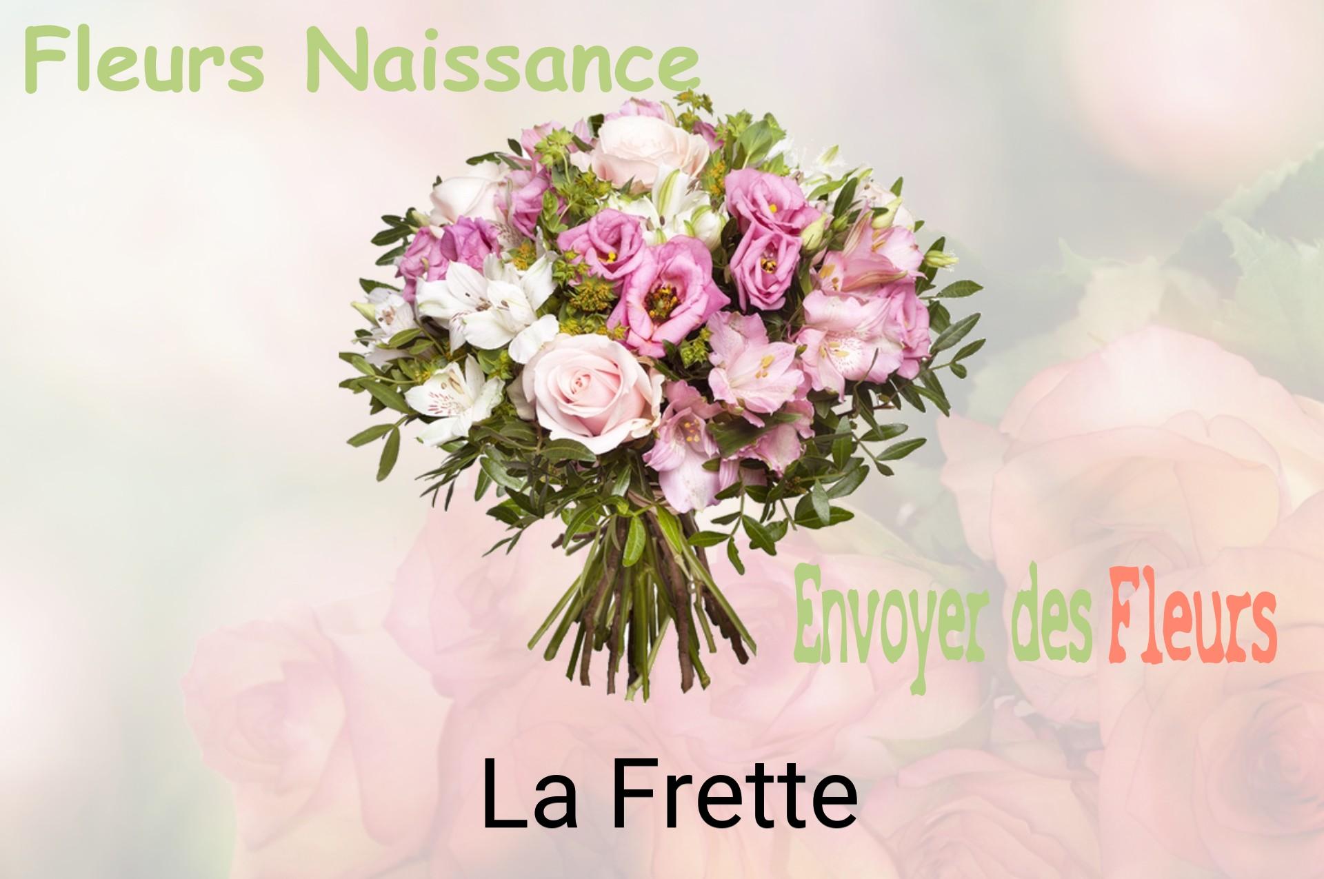 Bouquet de fleurs de naissance livré à La Frette